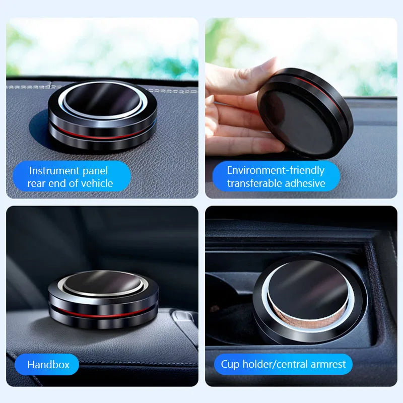 Car Scent Air Freshener Fragrance Perfume Aluminum Alloy UFO Design For FIAT 500 500C 2012 500X 500L Fiat 695 Car Accessories