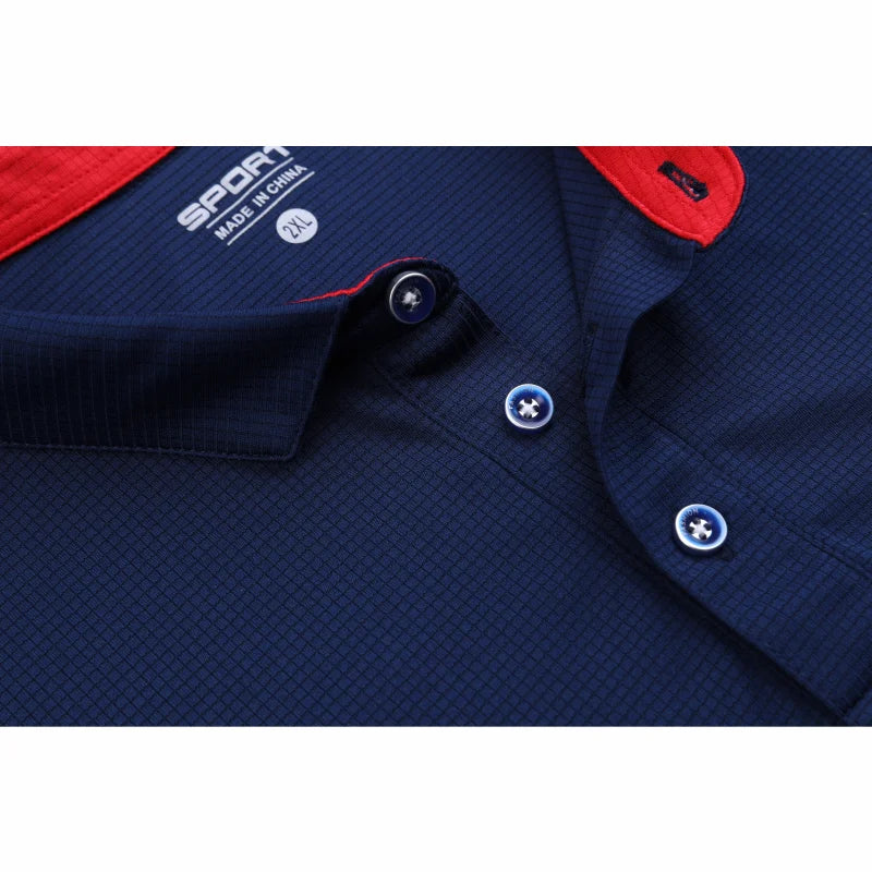 Quick-Drying Breathable Sports Polo Shirt Custom Logo Print Embroidery Design Company Brand Fashion 8 Colors Tops S-6xl  2025