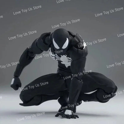 Original Mess Toys Spider Man Symbiote Black Suit Neighbor Scarlet Spider Spiderman Messtoys Anime Action Figure Gifts Toys