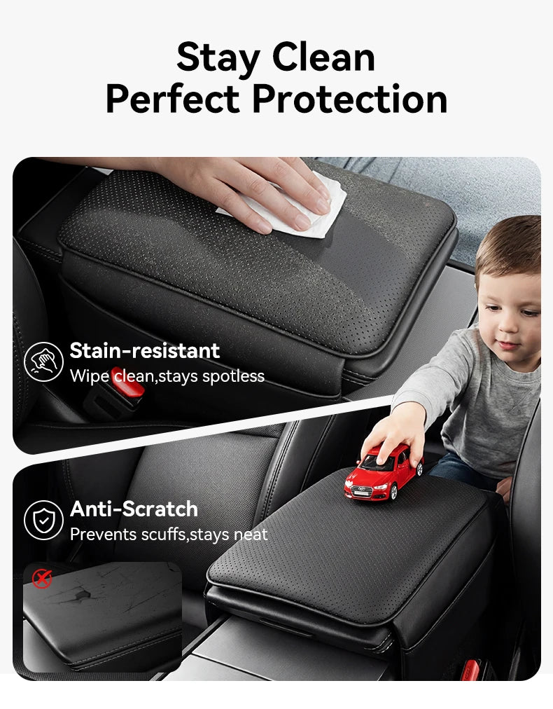 YZ For Tesla Model 3 Y YL Juniper Highland Armrest Pad Soft Case Center Console Box Cover Aanti-scratch 2026 Accessories