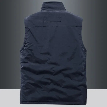 Outdoors Gilet Men Casual Heated Vest Man Body Warmer Hiking Clothing Luxury Thermal Fashion Men's Heating Winter Coat Plus Size