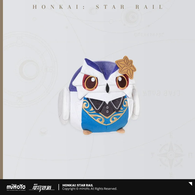 Sunsyea Honkai Star Rail Official Merch miHoYo Original Authentic JMDHKS Series Plush Doll Keychain Aventurine Borin