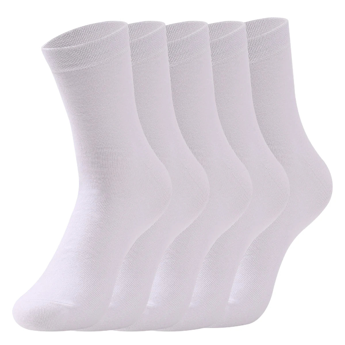 5/10 Pairs Men Women Cotton Socks Pure Color Thin Summer Soft Breathable White Black Business Summer Casual Men socks Large Size