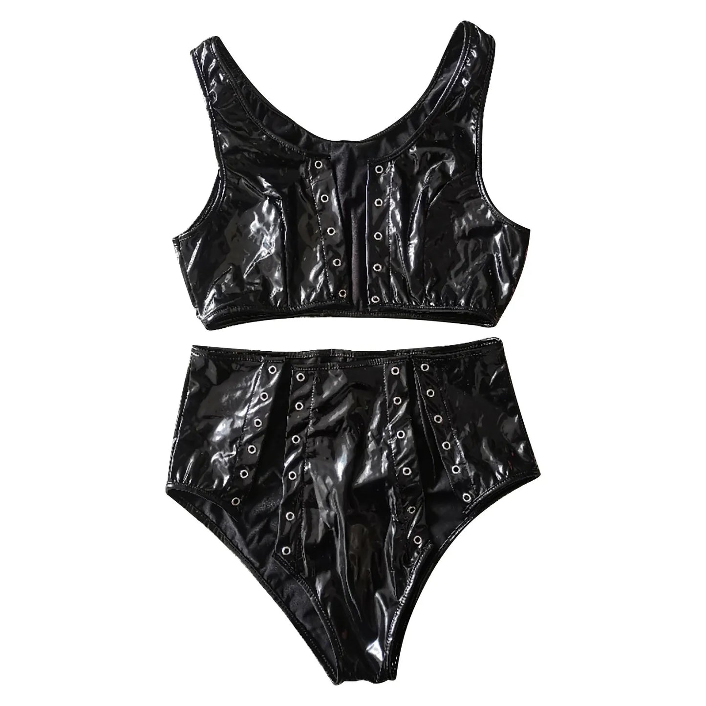 Sexy Black Split Two-Piece Women's Lingerie Set Autumn Season 2025 Spring  Ladies Underwear Elegant Indecent