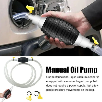 Hand Fuel Pump Car Fuel Tank Sucker Oil Transfer Fuel Pump Petrol Diesel Liquid Manual Pump Syphon Fuel Saver For Gas Gasoline