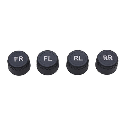 TPMS Solar Tire Pressure Sensor Car Tire Pressure Monitoring System with 4 Wheel Internal External Sensors TMPS