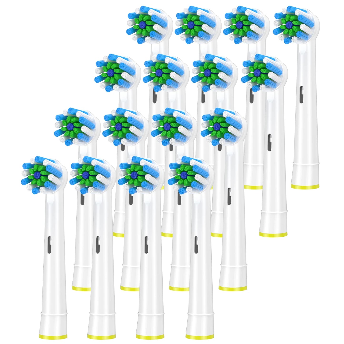 4/8/12/16pcs EB50 Cross Action Replacement Brush Heads For Oral B D12 D16 D100 3757 3709 pro3 pro1max electric toothbrush
