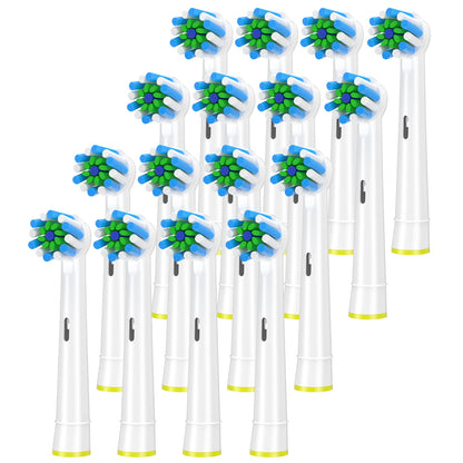 4/8/12/16pcs EB50 Cross Action Replacement Brush Heads For Oral B D12 D16 D100 3757 3709 pro3 pro1max electric toothbrush