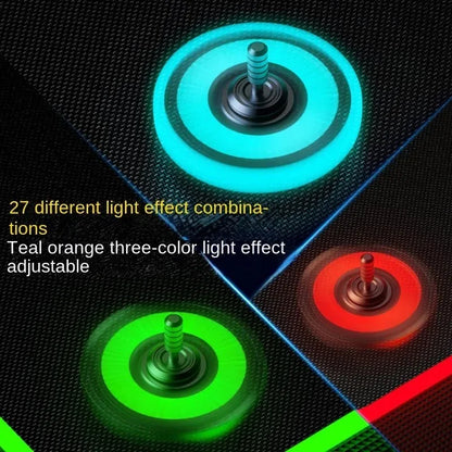 Fidget Toys Metal Hand Spinner Desk EDC Gyro Luminous Gyro Scope Stress ADHD Relief Creative Toys for Men Adults Kids Antiestres
