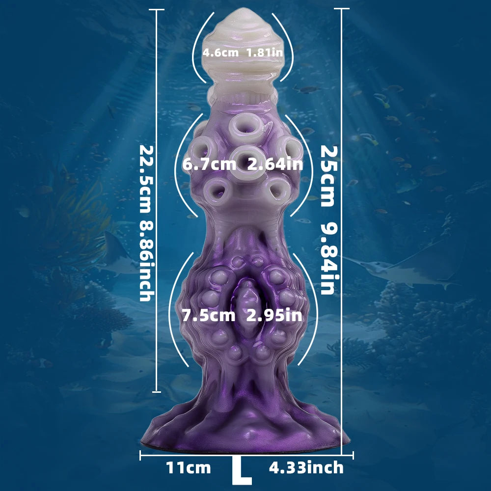Monster Dildo Big Anal Plug Dildo Butt Plug Adult Sex Toy Anal Stimulation Soft Animal Penis For Female Anal Erotic Sexy Toy