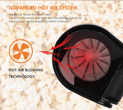 220V Popcorn Makers Mini Popcorn Machine Electric Household Appliance Machine Fully Automatic Popcorn Machine For Home Kitchen
