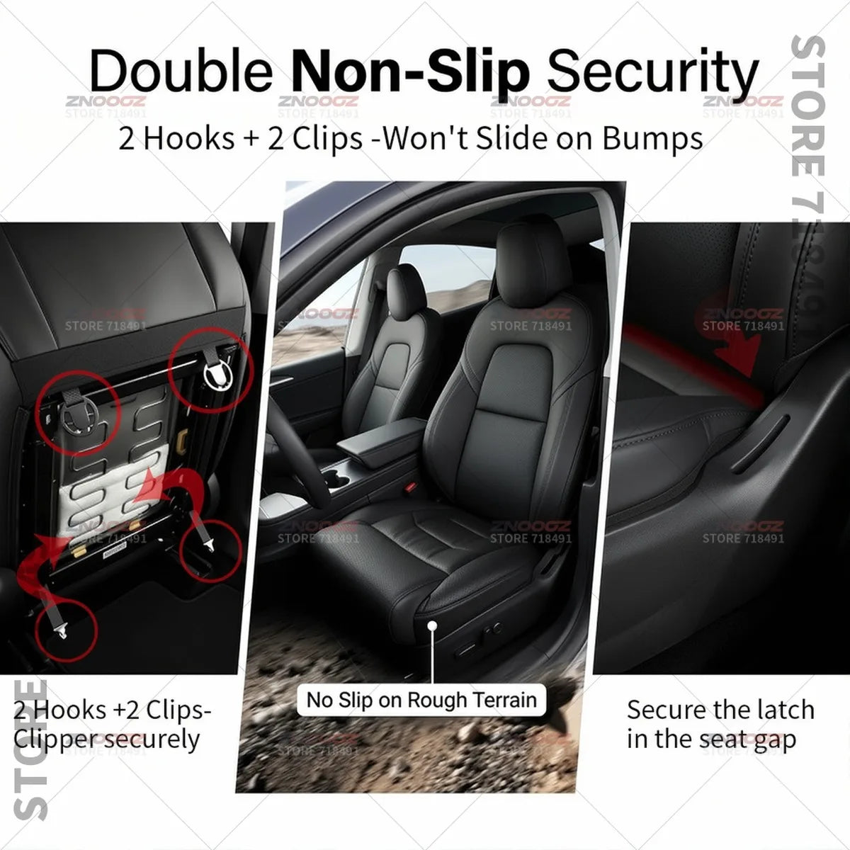 For Chevrolet Traverse Seat Leg Support Extension Cushion Thigh Support Pillow Memory Foam Leather Extender Interior Accessories