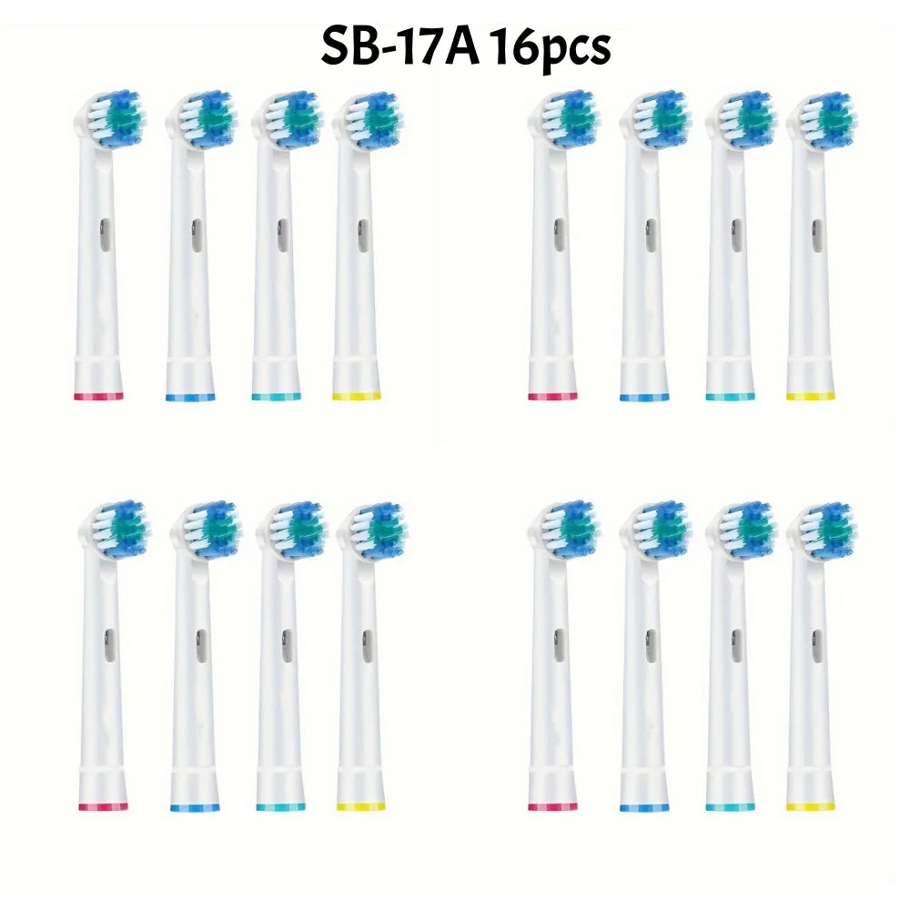 12types Toothbrush Heads Replacement For Oral B PRO Models 600 650 670 2000 2500 2900 3000 3500 3900 Soft Bristles Health Care