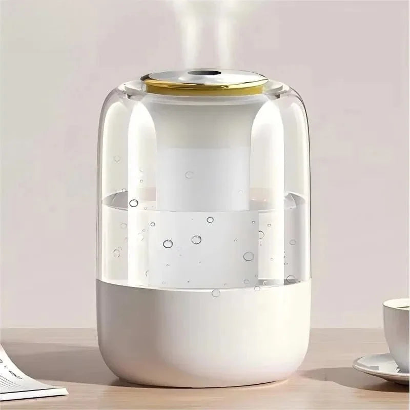 Cool Mist Air Humidifier For Bedroom 2025 New Ultrasonic Quiet Large Spray Safe for Babies & Pregnant Women