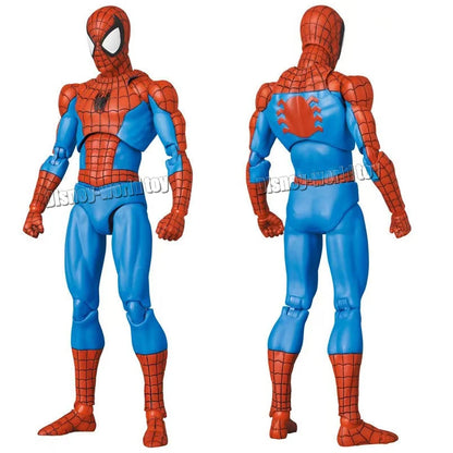 Ct Toys Spiderman Mafex 185 Classic Costume Anime Figure Ver Miles Morales 2099 Spider-man Action Figure Figurine Toys Gift