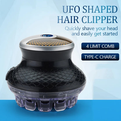 Hair trimmer UFO Electric Even Cut Rotary Hair Trimmer For Men Washable Rechargeable Hair Clipper Self-Haircut Shortcut Kit For