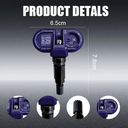1/4PCS Tire Pressure Monitoring Sensor 1490701-01-C For Tesla Model 3 S X Y Compatible With 1490701-01-B 149070101A 149070101C