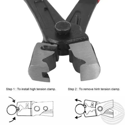 Professional Hose Clamp Pliers- Fuel Line Disconnection and Removal Tool Kit for Auto Repair