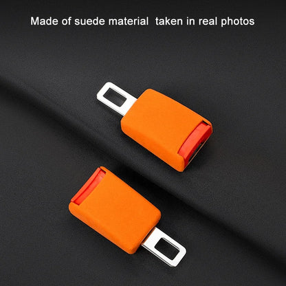 1Pcs Car Seat Belt Clip Extender Safety Seatbelt Lock Buckle Plug Thick Insert Socket Extender Safety  For Tesla Porsche