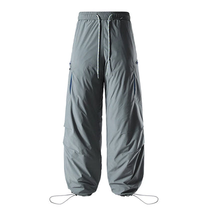 Thickened White Duck down Winter Trousers Men's 2025 New Style Autumn Winter Warmth Workwear Loose Fit Youth Casual Pants