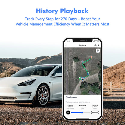 Magnetic Mini GPS Tracker for Car Locator with Sim Anti Theft