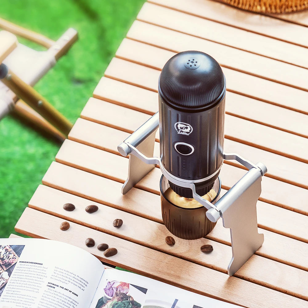 Foldable Coffee Drip Holder Aluminum Alloy Support Stand For Wireless Electric Portable Espresso Coffee Machine Accessories
