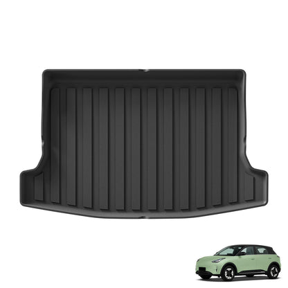 Smabee Left Drive for Geely Xingyuan/EX2 2025 2026 TPE 3D Car Floor Mats Cargo Liner Trunk Pad Black Waterproof Accessories