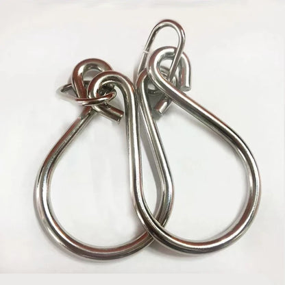 Creative Horseshoe Puzzle Lock Classic IQ Metal Brain Teasers Magic Rings Puzzles Game For Adults Children Unique Gift