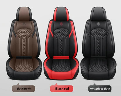 Five-seat universal car seat covers, suitable for all seasons and most vehicles.