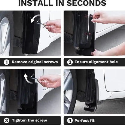 TPE Car Floor Mats for New Tesla Model Y Standard 2025+ Waterproof Cargo Liner Non-Slip Trunk Mats Foot Pads Luggage Mat ModelY