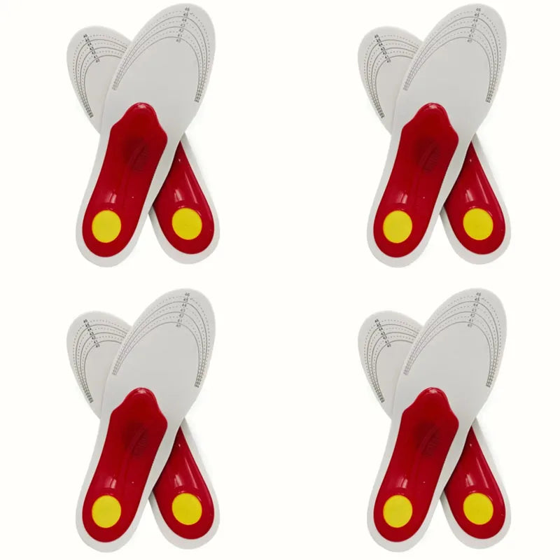 1-6Pairs Orthotic Insole Arch Support Flatfoot Orthopedic Insoles For Feet Ease Pressure Of Air Movement Damping Cushion Padding