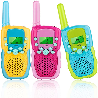 Walkie Talkie Children Toy 3KM Long Range Wireless Interphone Parent-Child Interaction Intercom Communication Toys For Kids Gift