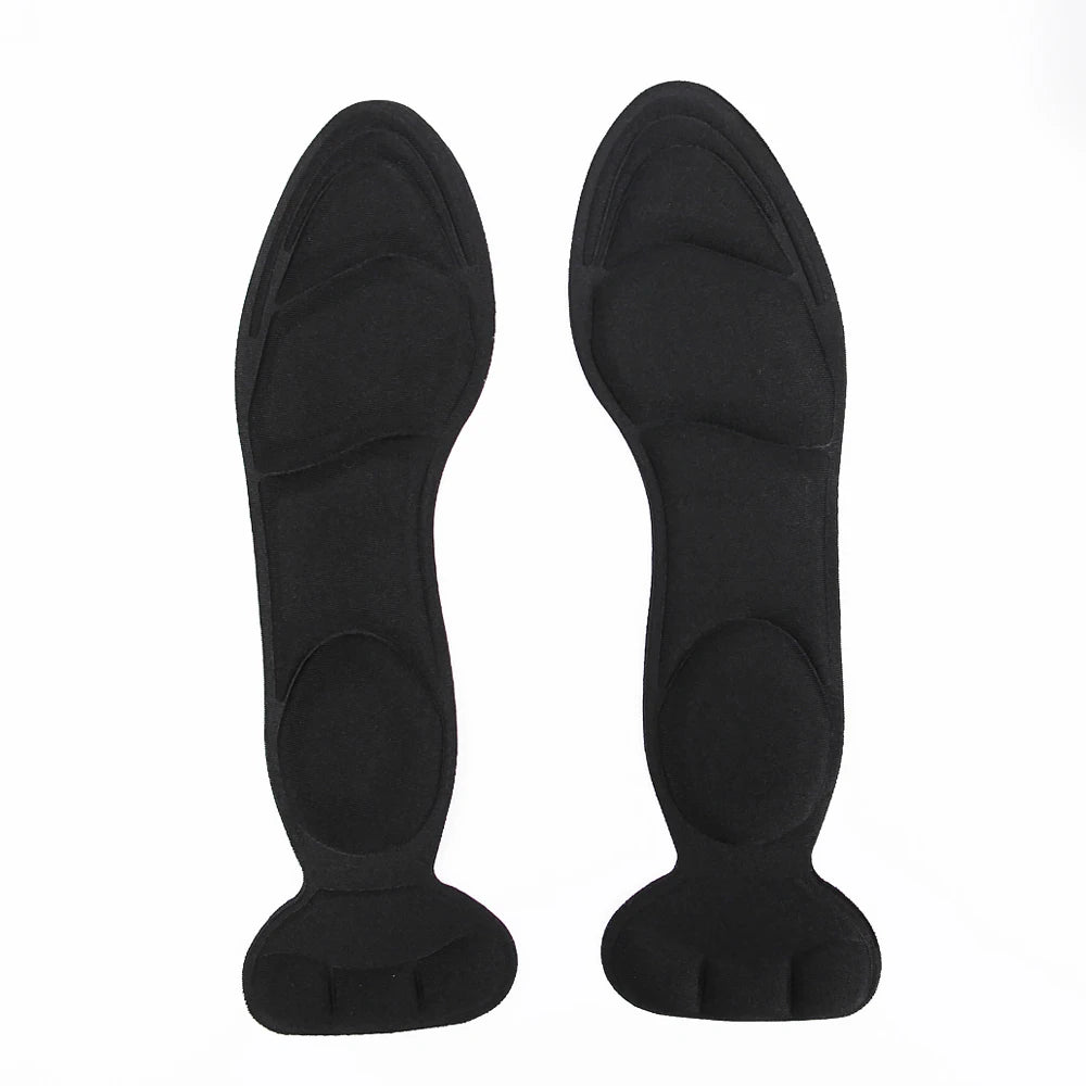 Unisex Trimmable Soft Shoe Insoles Universal Cuttable Foot Pads Comfort Shock Absorbing Inserts Daily Shoe Cushion Accessories