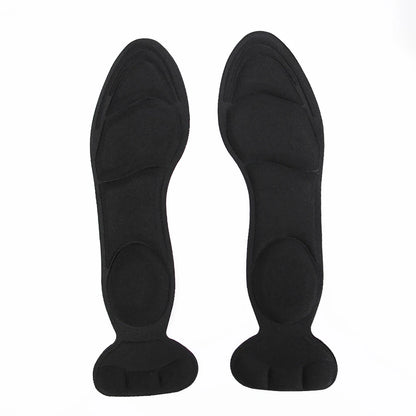 Unisex Trimmable Soft Shoe Insoles Universal Cuttable Foot Pads Comfort Shock Absorbing Inserts Daily Shoe Cushion Accessories