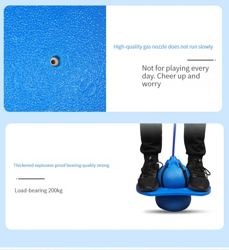 Bouncing Ball Frog Jump Long Height Exercise Equipment Increase High Jump Bouncing Ball Balance Training Equipment