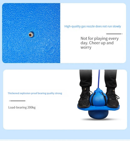 Bouncing Ball Frog Jump Long Height Exercise Equipment Increase High Jump Bouncing Ball Balance Training Equipment