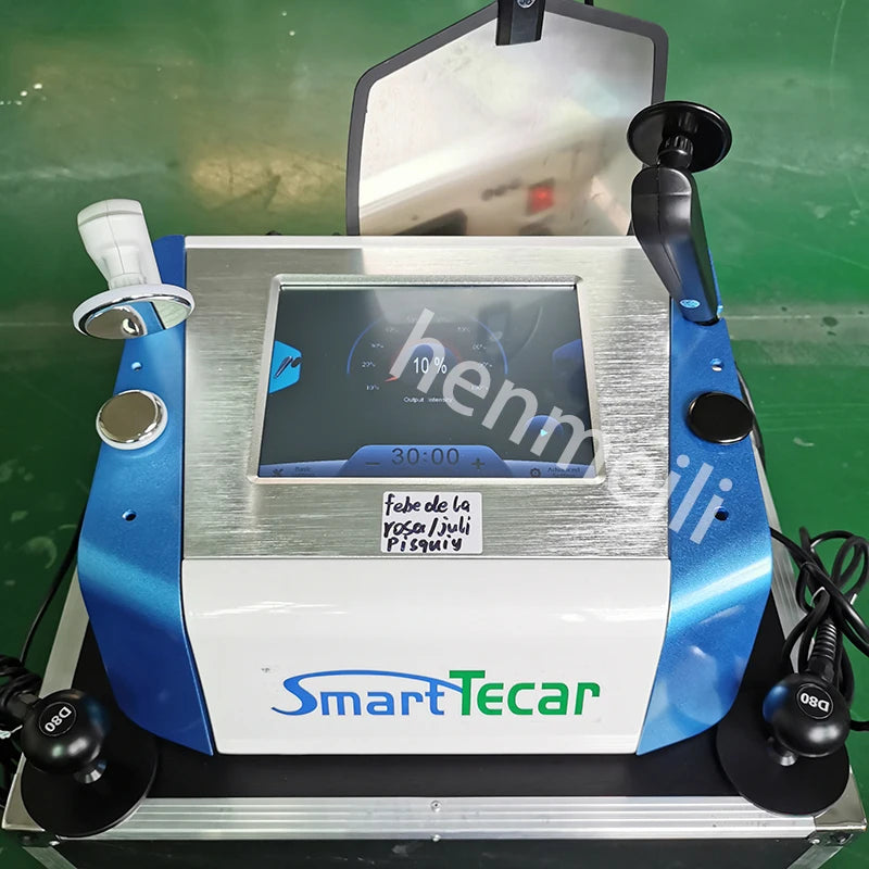 Tecar Therapy Diathermy Machine CET RET RF Indiba For Sports Rehabilitator Sport Therapist Tecar Therapy Machine For Body Pain