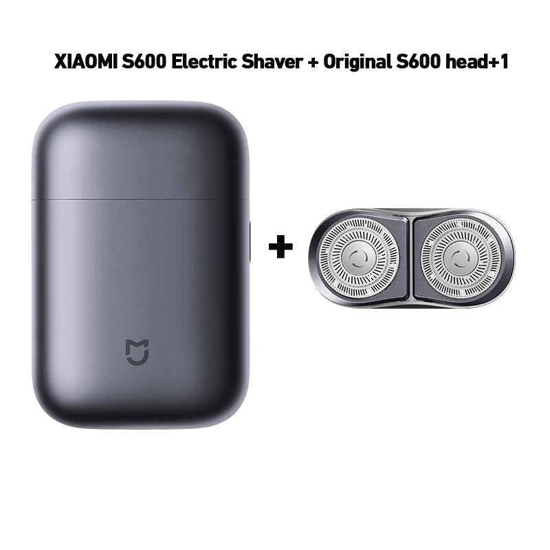 Xiaomi Mi Electric Shavers S600 Portable Razor Men Type-C Rechargeable Shaving Beard Machine Trimmer Dry Wet Shaving Washable