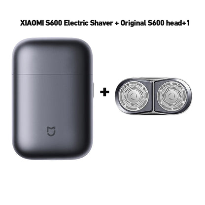 Xiaomi Mi Electric Shavers S600 Portable Razor Men Type-C Rechargeable Shaving Beard Machine Trimmer Dry Wet Shaving Washable