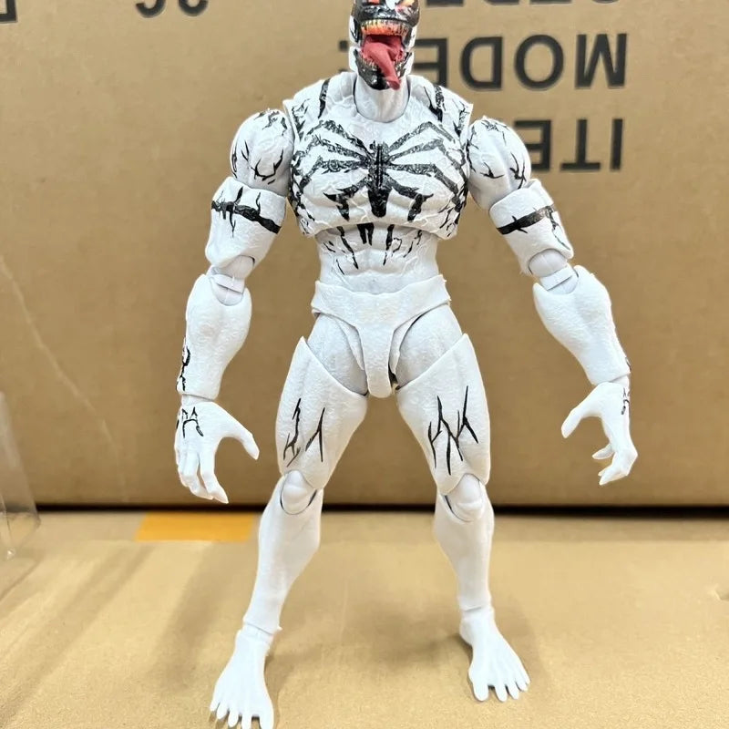Shf Anti Venom Action Figure Articulated Joints Collectible Model From Venom Let There Be Carnage Spider Man Gift For Collectors