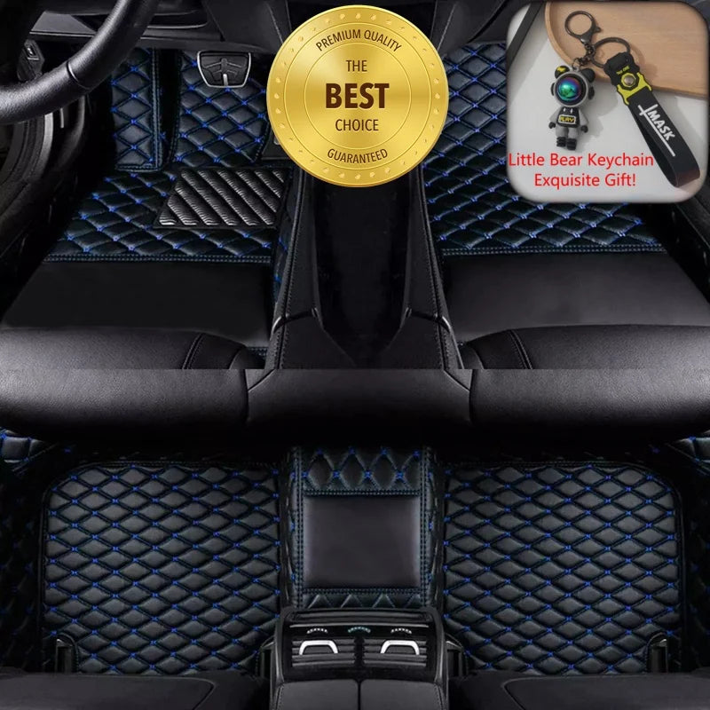 Customized Fit for Foton Tunland V7 Car Floor Mats Car Accessories Tailored Waterproof Auto Carpet Mats Left/Right-hand Drive