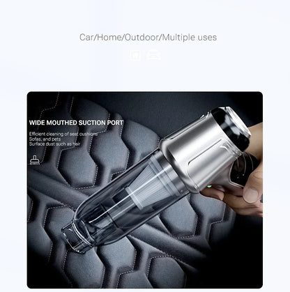 SZUK 638000Pa New Powerful Mini Vacuum Cleaner Handheld Wireless Car Vacuum Cleaner Home Appliance Portable Car Vacuum Cleaner