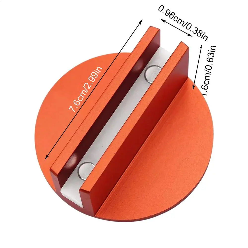 General Magnetic Jack Pad Magnetic Jack Pad Adapter Aluminum Slotted Jack Puck Pinch Weld Grooved Frame Rail Adapter for Car