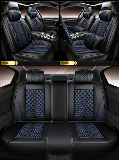Full set car seat covers + Steering wheel cover for Haval M6 2025-2023 Top quality breathable seat cushion seat case for M6 2024