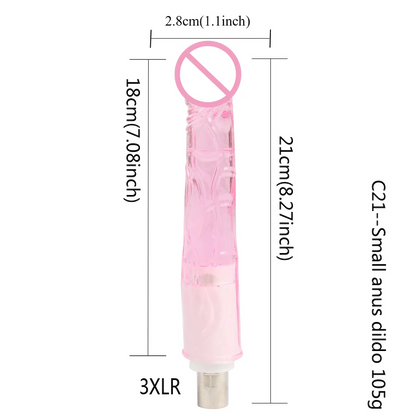 Dildo-Entry-Level Sex Machine A2/F2/F3 Accessories 3XLR Accessories Dildos Suction Cup Sex Products For Women And Men