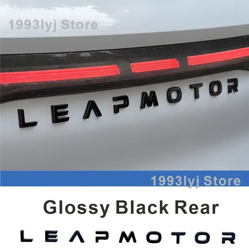 For LEAPMOTOR B10 Styling Plastic Rear Emblem Front Grille Badge High-end Decals Auto Exterior Decoration