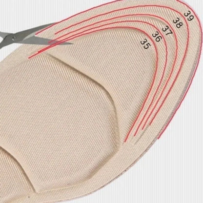 Unisex Trimmable Soft Shoe Insoles Universal Cuttable Foot Pads Comfort Shock Absorbing Inserts Daily Shoe Cushion Accessories