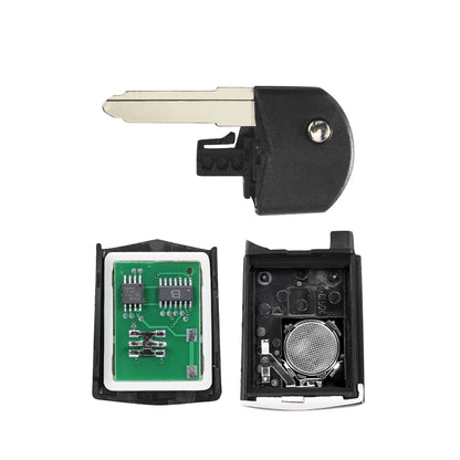 KEYYOU With Battery 433MHz Remote key Car Starter ID63-80bit For Mazda 2 3 5 6 for Mitsubishi system SKE126-01 SKE126-A1 3Button