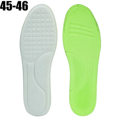 Nano Deodorant Sports Insole Breathable Sweat Absorbent Anti-Odour Shoe Pad Shock Absorption Odor Resistant Inserts for Sneakers