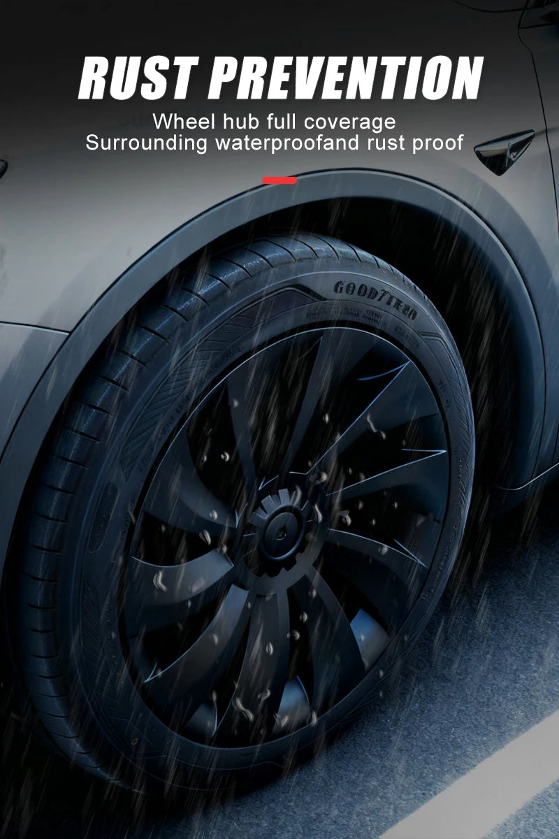 Car Wheel Cover For Tesla New Model Y Juniper 19 Inch Tire Hub Cap Performance Replacement Crossflow Full Rims Accessories 2025